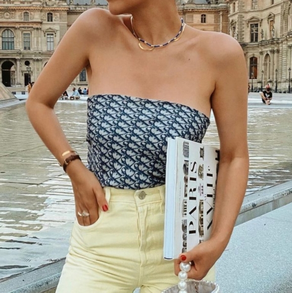 Authentic Vintage Dior Scarf - Picture 10 of 11